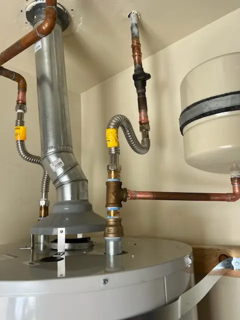 Water heater installation and plumbing repair in Pecan Acres